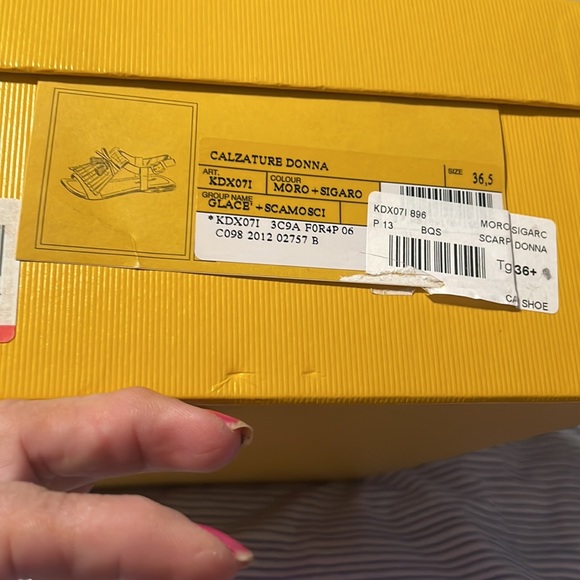 In good shape The car Show sandal moccasin with strap in back - Picture 4 of 5